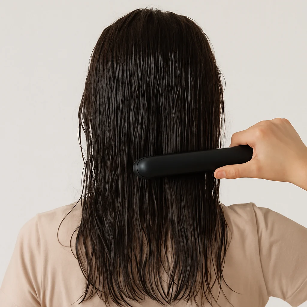 Can You Use a Hair Straightener on Wet Hair?