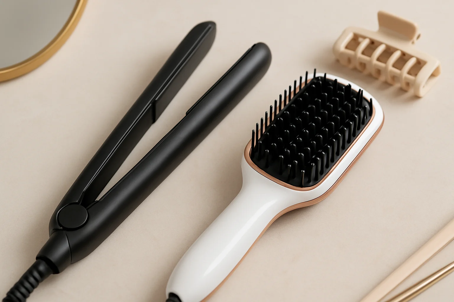 Hair Straightener vs Hair Straightening Brush – Which Is Better