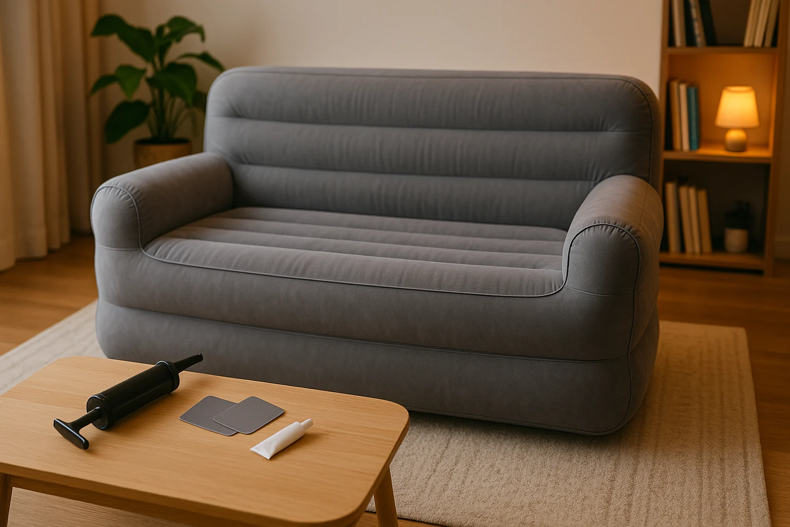 How to Stop an Inflatable Sofa from Deflating Over Time