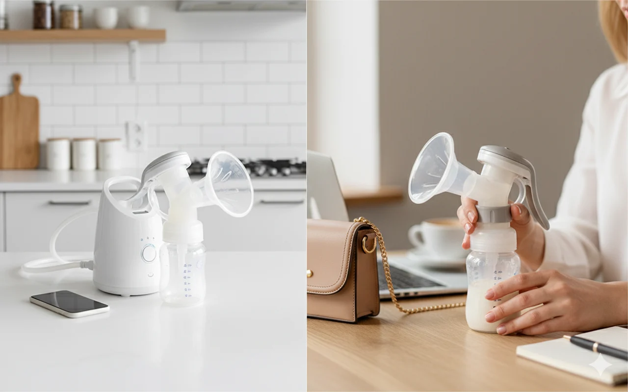 Manual vs. Electric Breast Pumps: Which Fits Your Lifestyle Better?