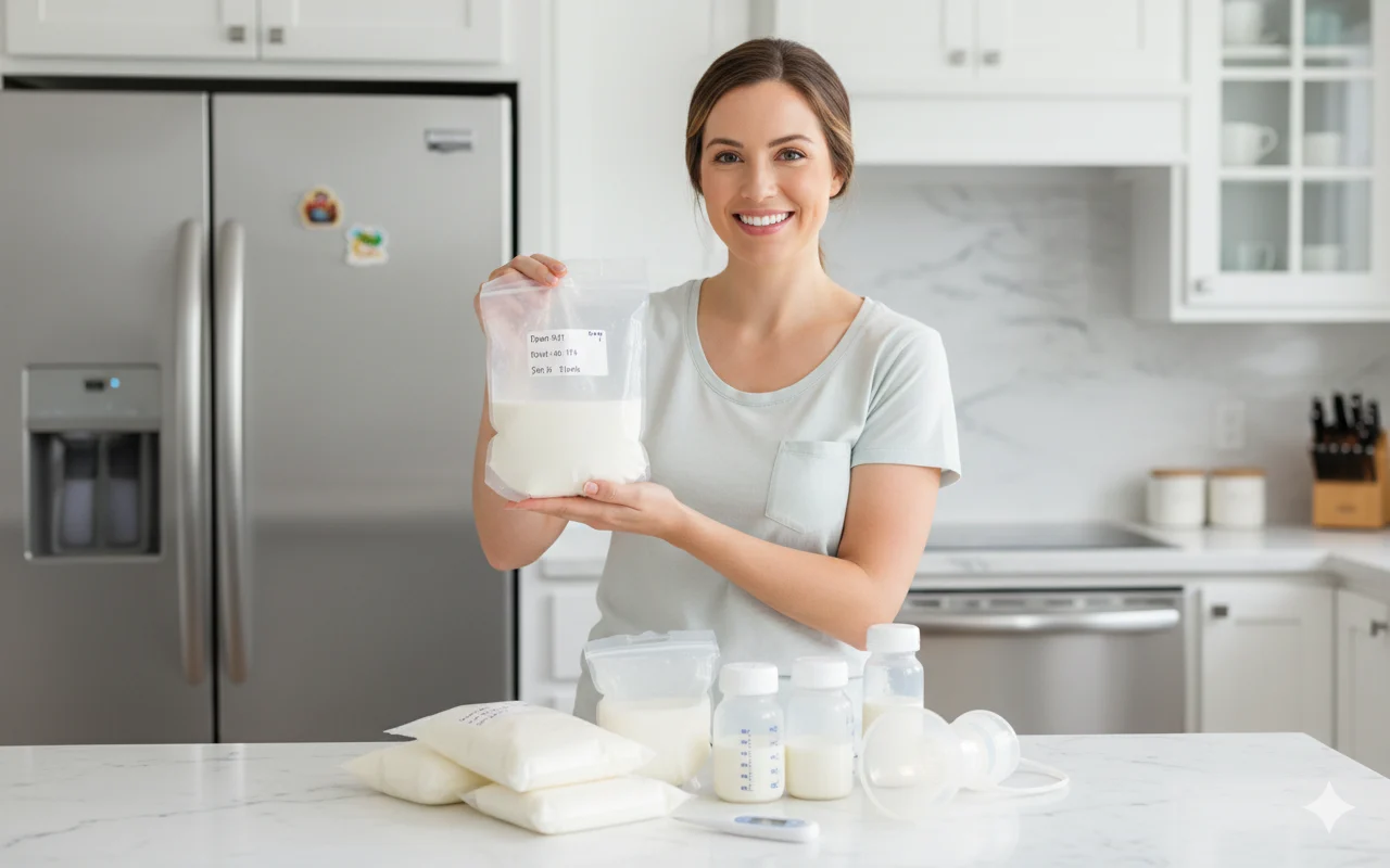 Storage Tips for Breast Milk After Pumping