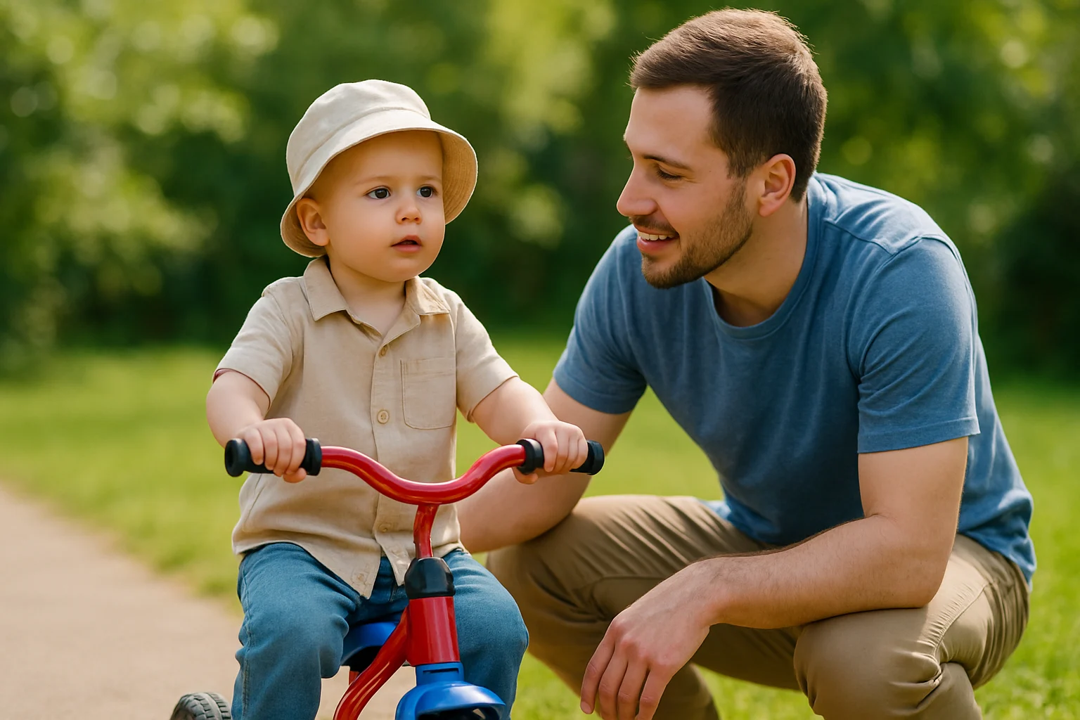 Tips on Teaching a Child to Ride a Tricycle
